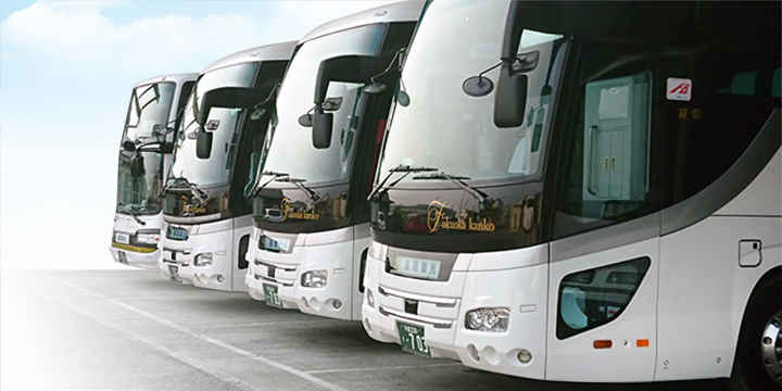 福岡観光バス（貸切バス）大型バス 写真4